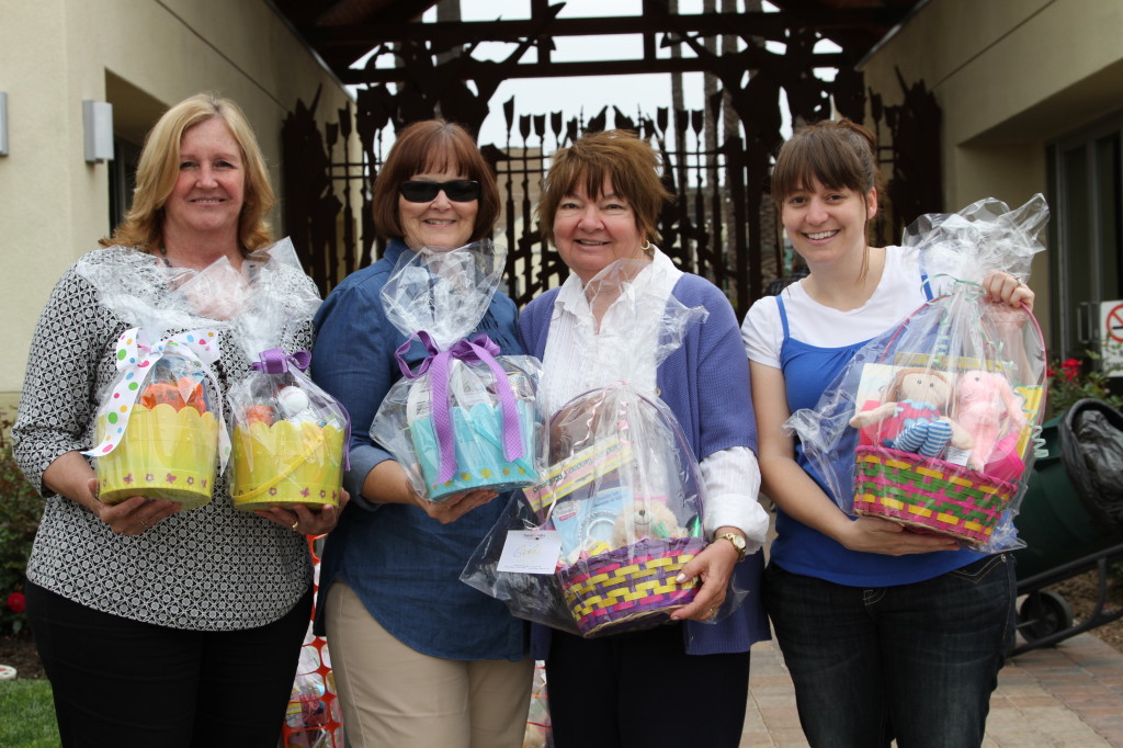 donated Easter baskets