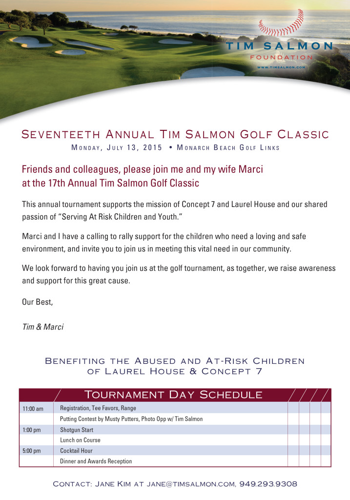 Tim Salmon Golf Invite