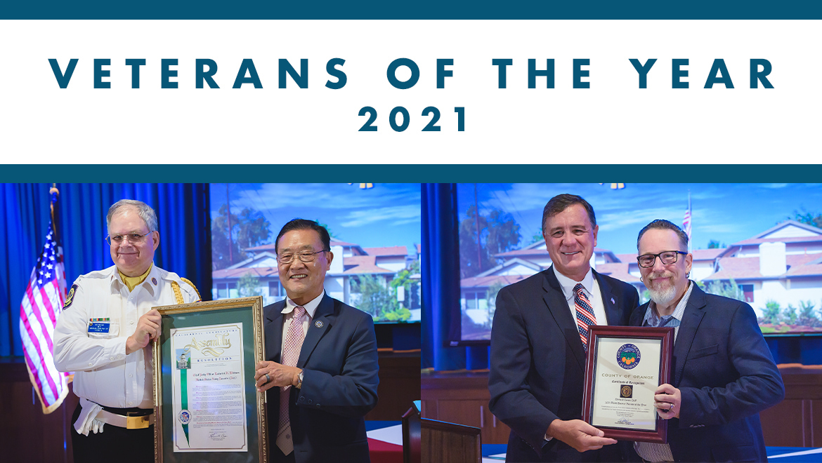 2021 Veterans of the Year Honored at 4th Annual OC Veterans Day Dinner